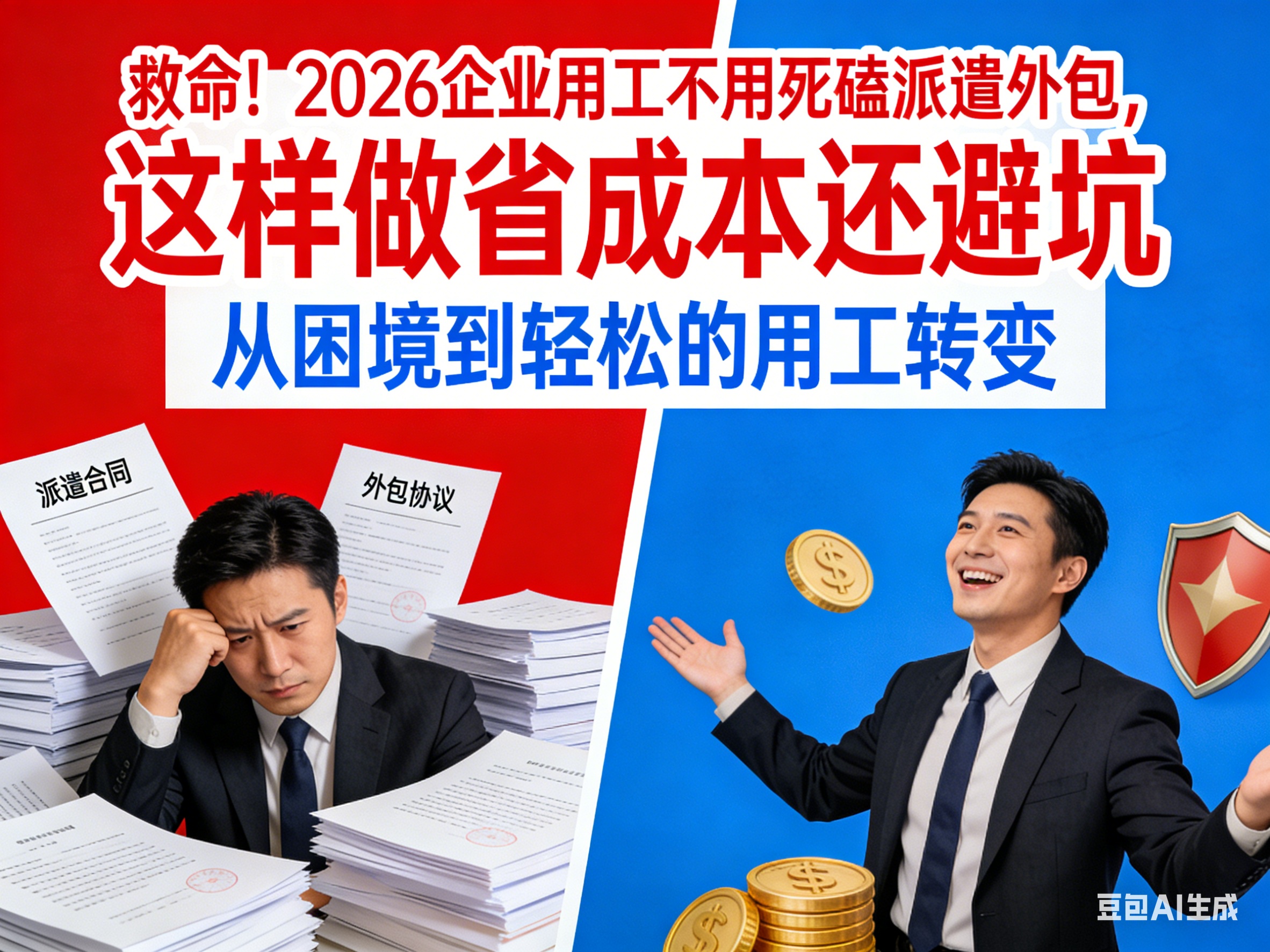 救命！2026企業(yè)用工不用死磕派遣外包，這樣做省成本還避坑