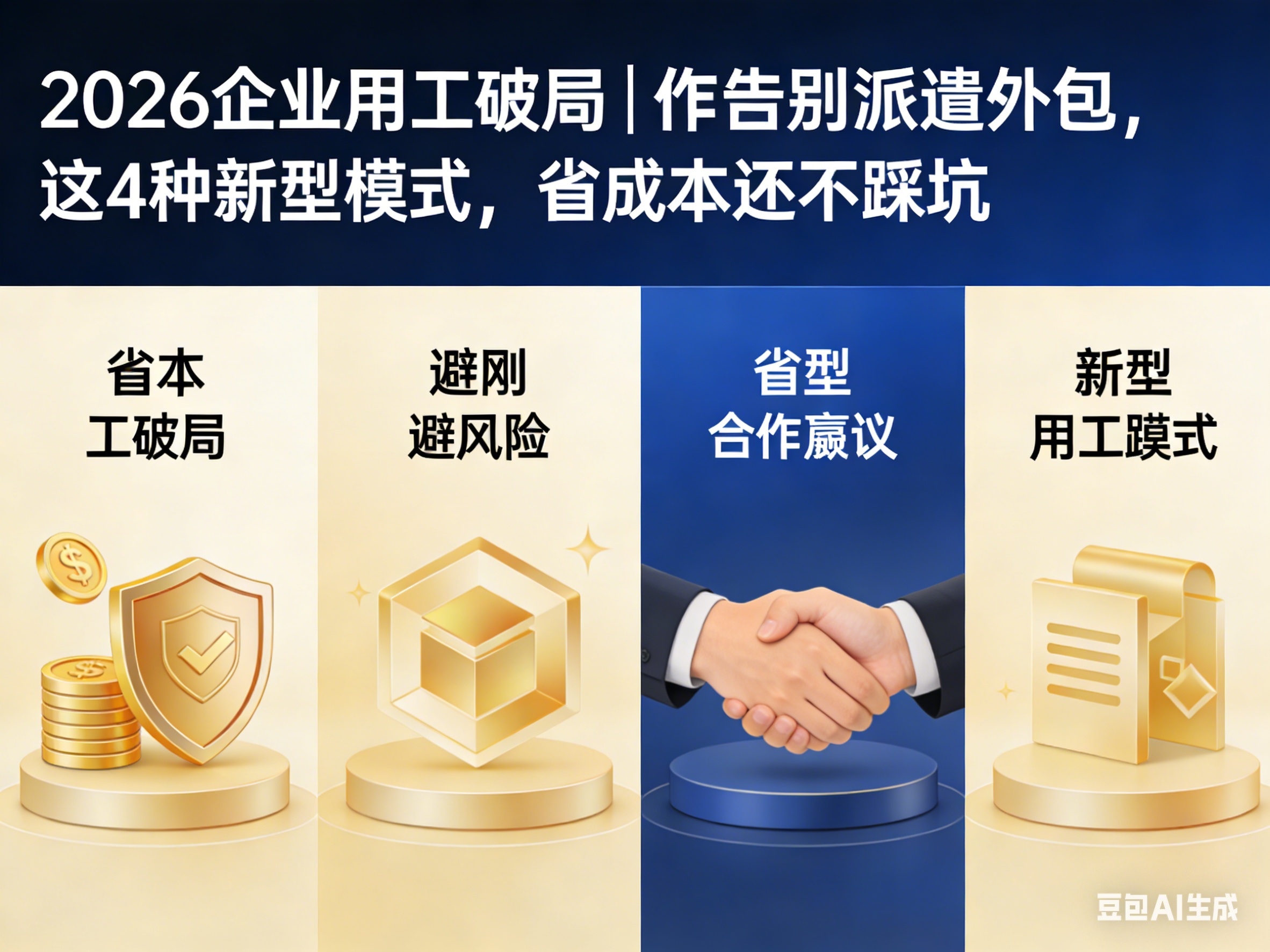2026企業(yè)用工破局｜告別派遣外包，這4種新型模式，省成本還不踩坑