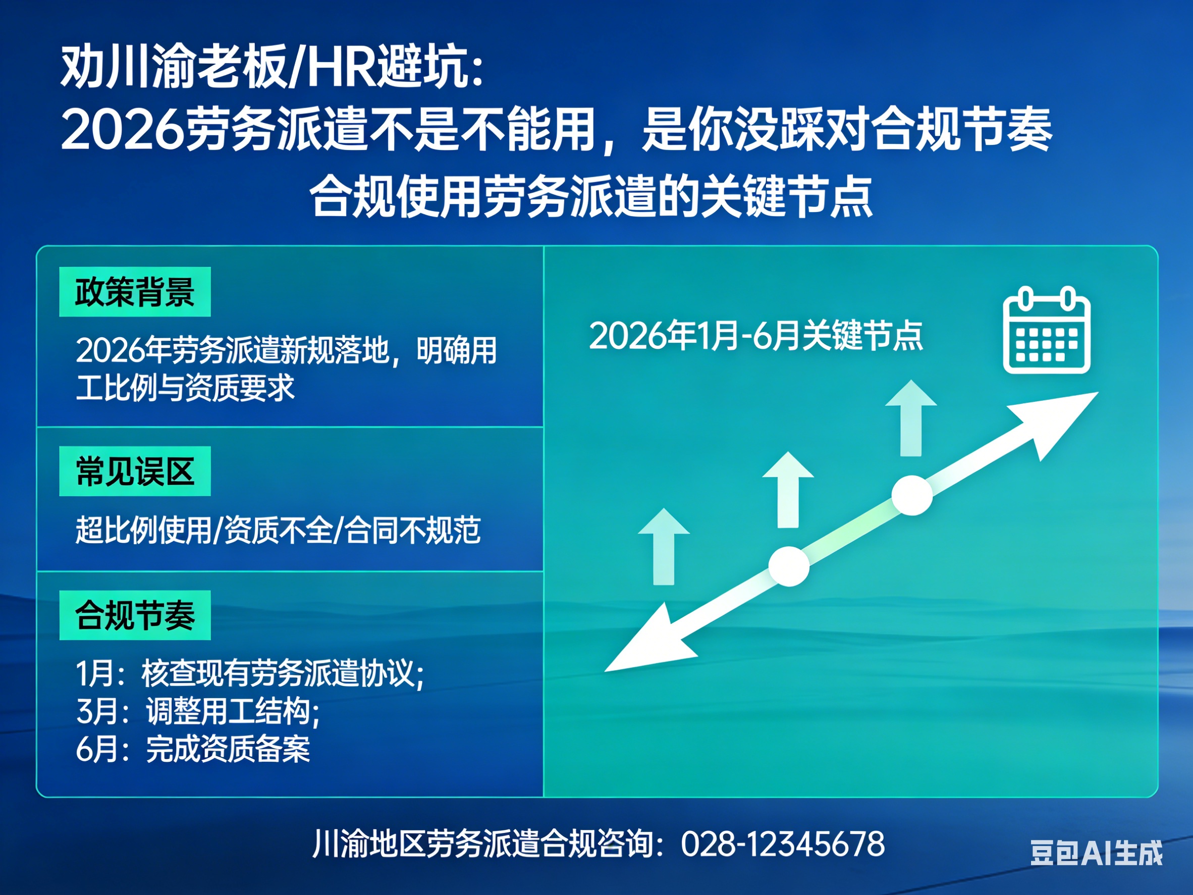 勸川渝老板/HR避坑：2026勞務派遣不是不能用，是你沒踩對合規(guī)節(jié)奏