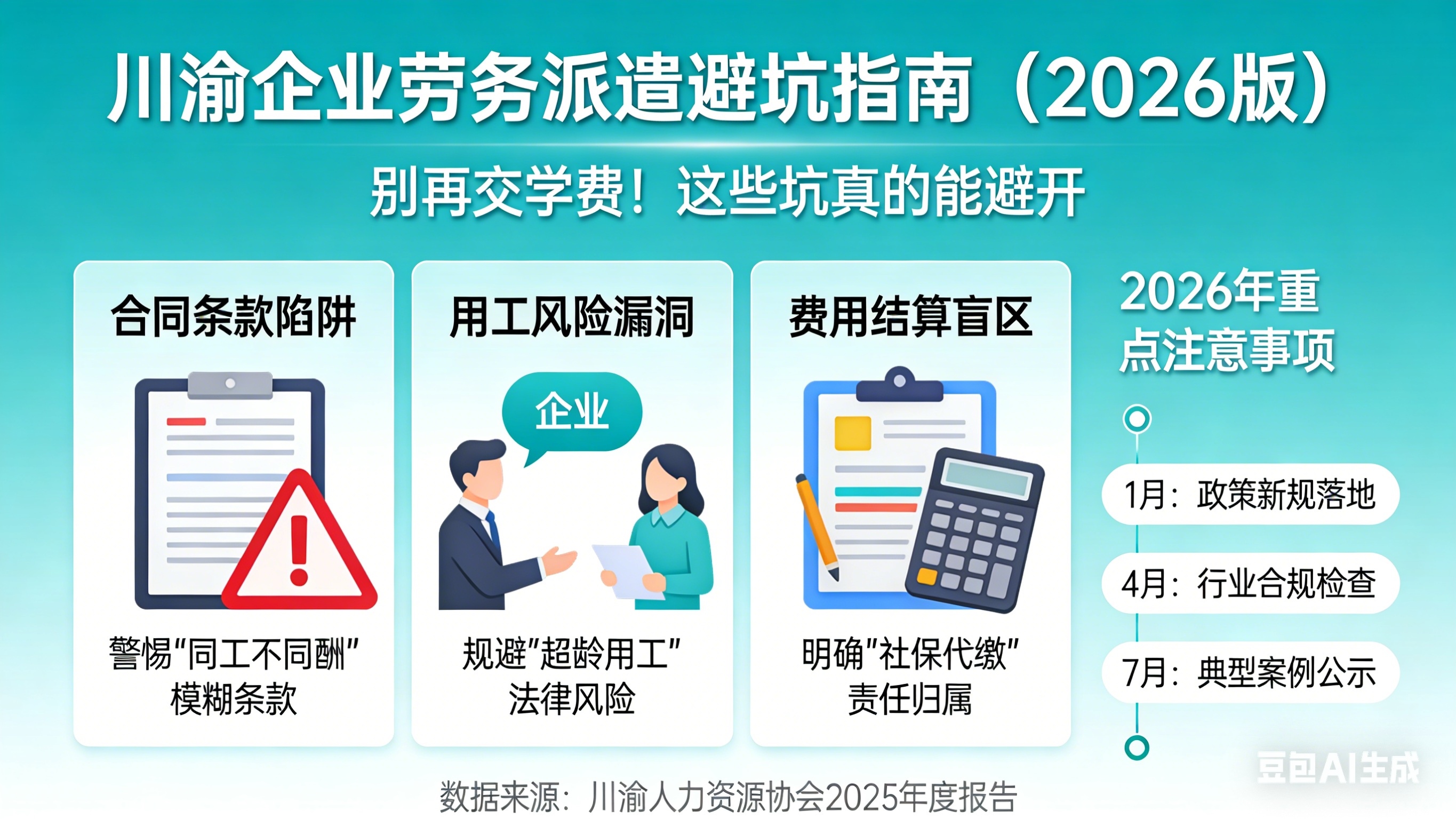 別再交學(xué)費(fèi)了！川渝企業(yè)用勞務(wù)派遣，2026年這些坑真的能避開(kāi)