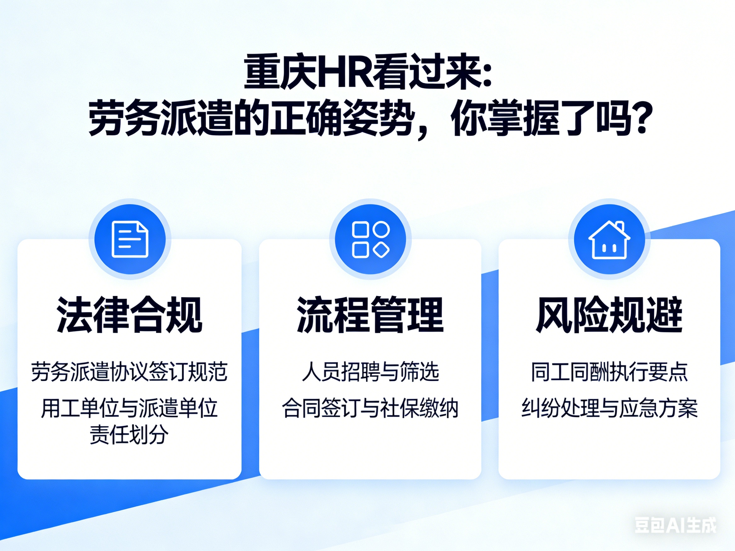 重慶HR看過(guò)來(lái)：勞務(wù)派遣的正確姿勢(shì)，你掌握了嗎？